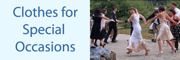 Clothes for Special Occasions
