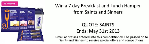 Saints and Sinners